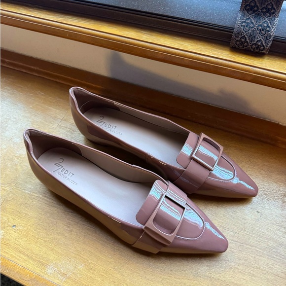 NEW Naturalizer Miller Patent Leather Flats - Picture 2 of 3